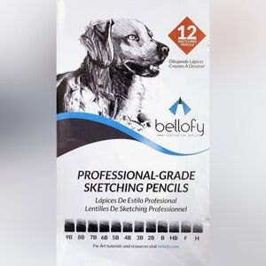 Bellofy Professional-Grade Sketching Pencils